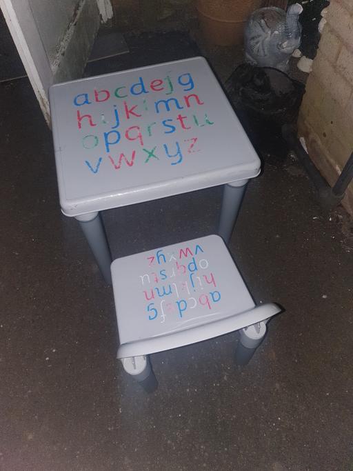 Buy & Sell Pensnett Dudley - Photos for Toddlers Alphabet Table & Chair , Good Con.