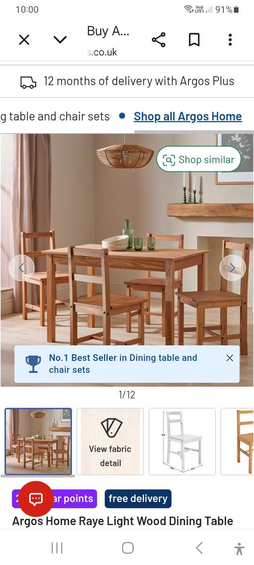 Buy & Sell Bartley Green Birmingham - Photos for table x chairs