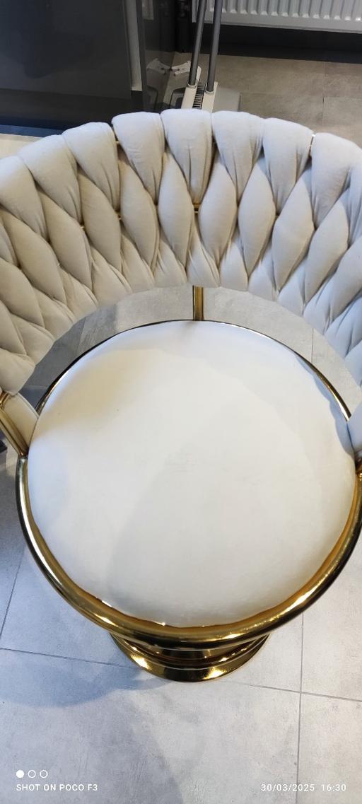 Buy & Sell Lessness Heath South East London - Photos for golden velvet bar stools