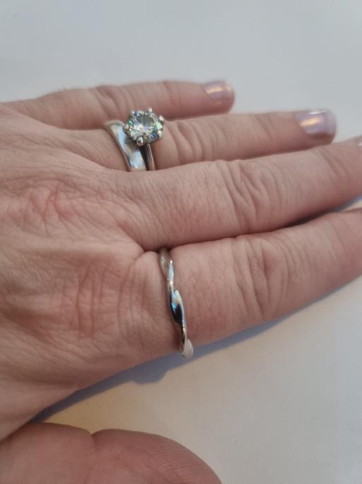 Buy & Sell Stirchley Birmingham - Photos for Hallmarked Silver Twist Ring