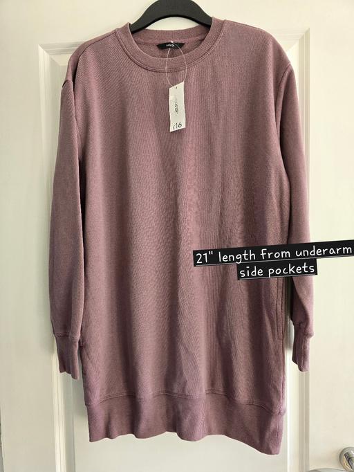 Buy & Sell Oldbury Sandwell - Photos for George long sweatshirt dress uk12 bnwt