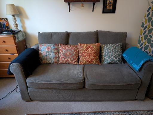Buy & Sell Walworth South East London - Photos for IKEA GRÖNLID 3-Seater Sofa Bed – Grey – Excel