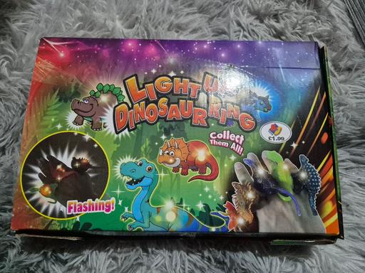 Buy & Sell Crumpsall Manchester - Photos for new Light Up Dinosaur Rings 50p EACH