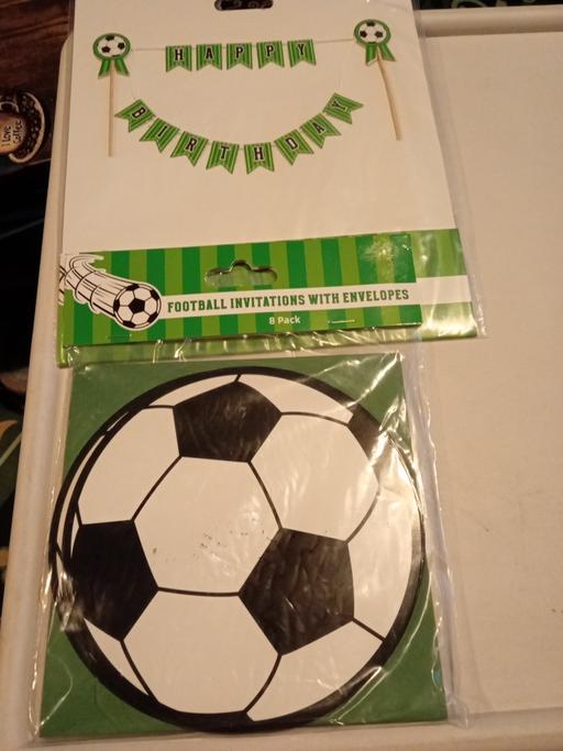 Buy & Sell Horncastle East Lindsey - Photos for brand new football invites& cake topper sets