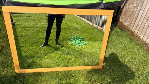 Buy & Sell Streetly Walsall - Photos for Large oak mirror