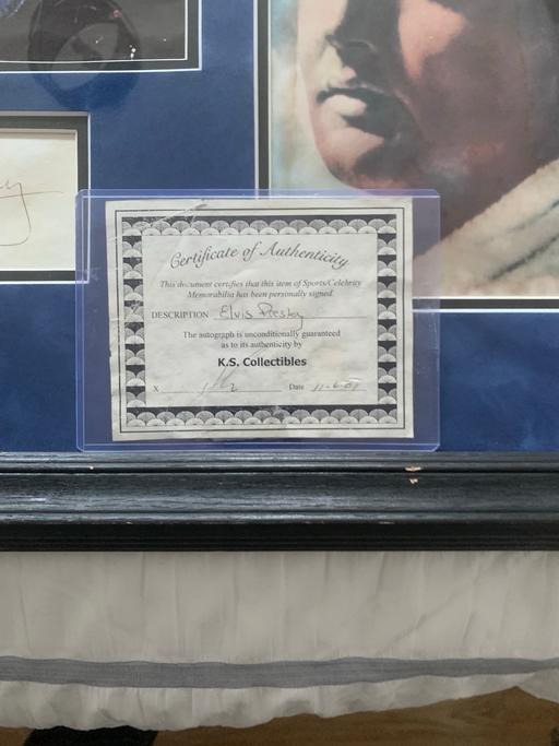 Buy & Sell Thornwood Glasgow - Photos for Elvis original signature 1961