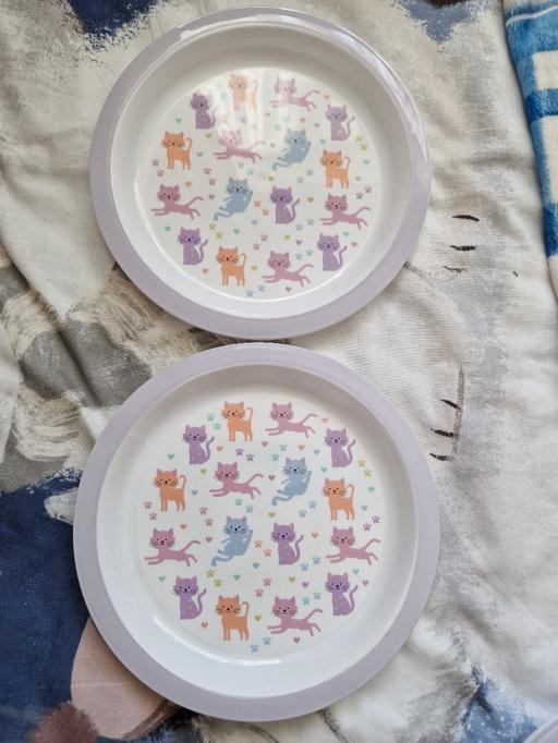Buy & Sell Ramsgate Thanet - Photos for bn 2 x cat plastic kids plates