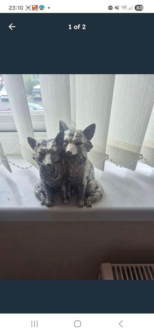 Buy & Sell Kimberworth Rotherham - Photos for fox sculpture.