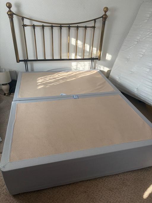 Buy & Sell Ward End Birmingham - Photos for Kingsize bed base and metal frame
