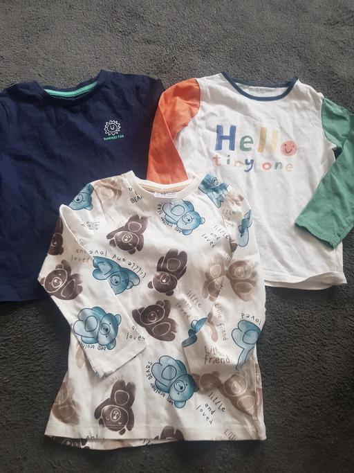 Buy & Sell Longley Sheffield - Photos for 3 boys tops 18 to 24mths