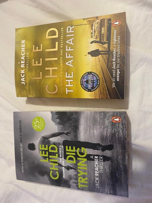 Buy & Sell North Wingfield North East Derbyshire - Photos for 2 Jack reacher books new