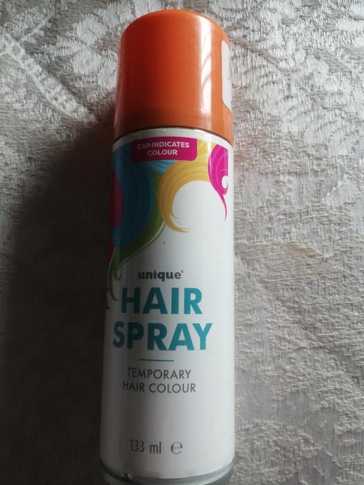 Buy & Sell Heath Town Wolverhampton - Photos for New 133ml orange colour hair spray