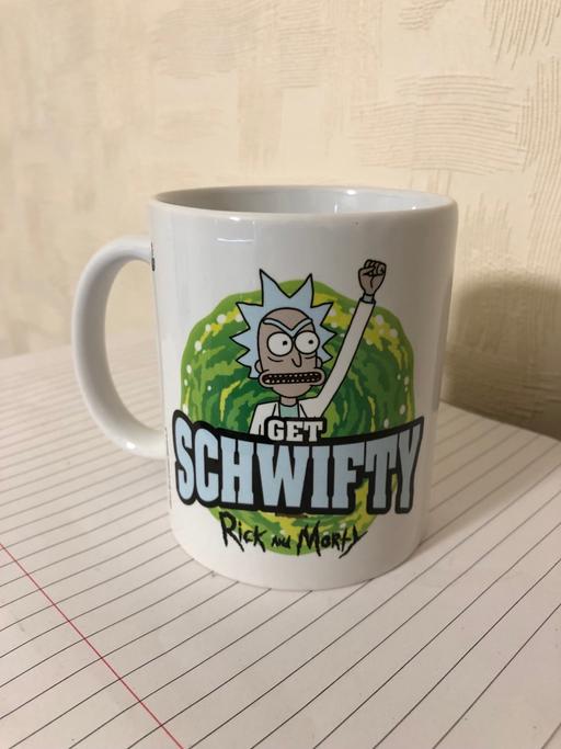 Buy & Sell Bamber Bridge South Ribble - Photos for Rick & Morty - Get Schwifty - Cup/Mug