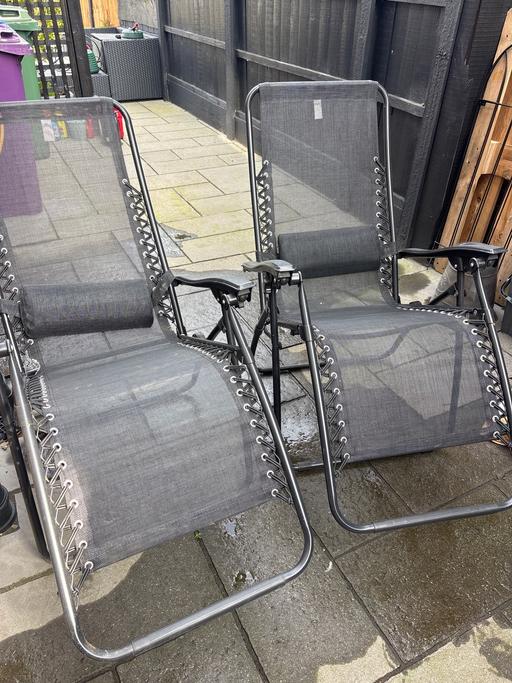 Buy & Sell Childwall Liverpool - Photos for 2 x garden recliner chairs