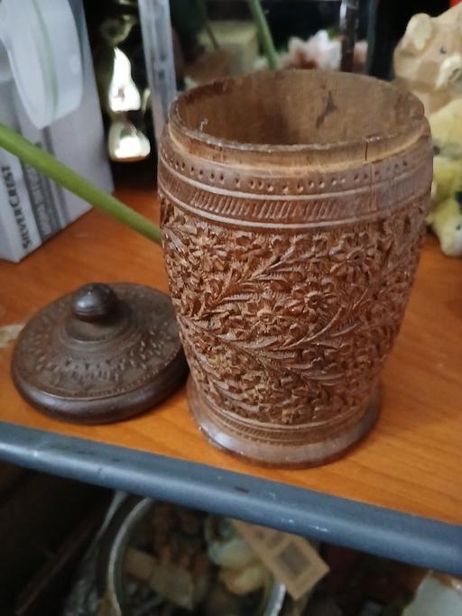 Buy & Sell Netherton Dudley - Photos for wooden pot with lid6 inches