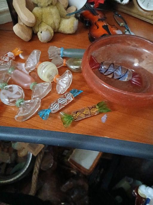 Buy & Sell Netherton Dudley - Photos for glass bowl with glass sweets