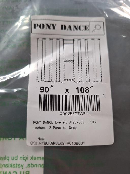 Buy & Sell Leigh Wigan - Photos for brand new grey pony dance eyelet curtains