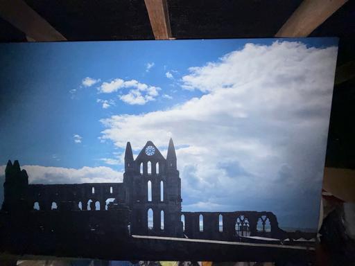 Buy & Sell Haskayne West Lancashire - Photos for Large (120cm x 80cm) canvas Whitby Abbey