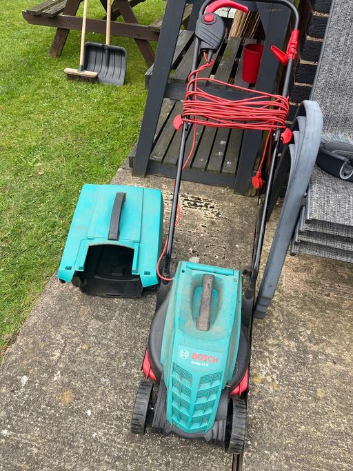 Buy & Sell Conisbrough Doncaster - Photos for Bosch electric lawn mower temperamental