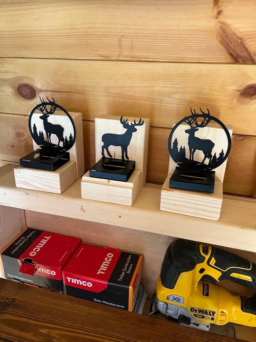 Buy & Sell Kimberworth Rotherham - Photos for Stag candle holders & candles