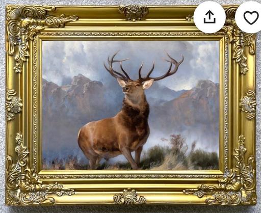 Buy & Sell Gretton North Northamptonshire - Photos for Portrait of;Monarch of the Glen