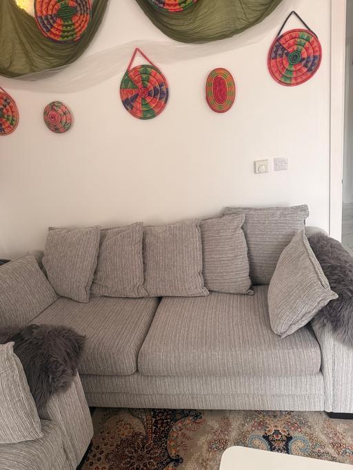 Buy & Sell Coulsdon North Croydon - Photos for 2 grey sofas