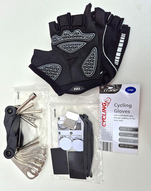 Buy & Sell Wollaston Dudley - Photos for Crivit Bike Kit + Tube Repair Kit+Gloves New