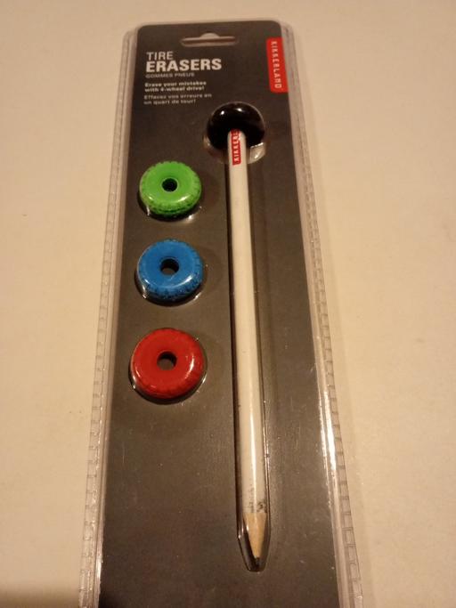 Buy & Sell Horncastle East Lindsey - Photos for brand new TIRE ERASERS STATIONARY