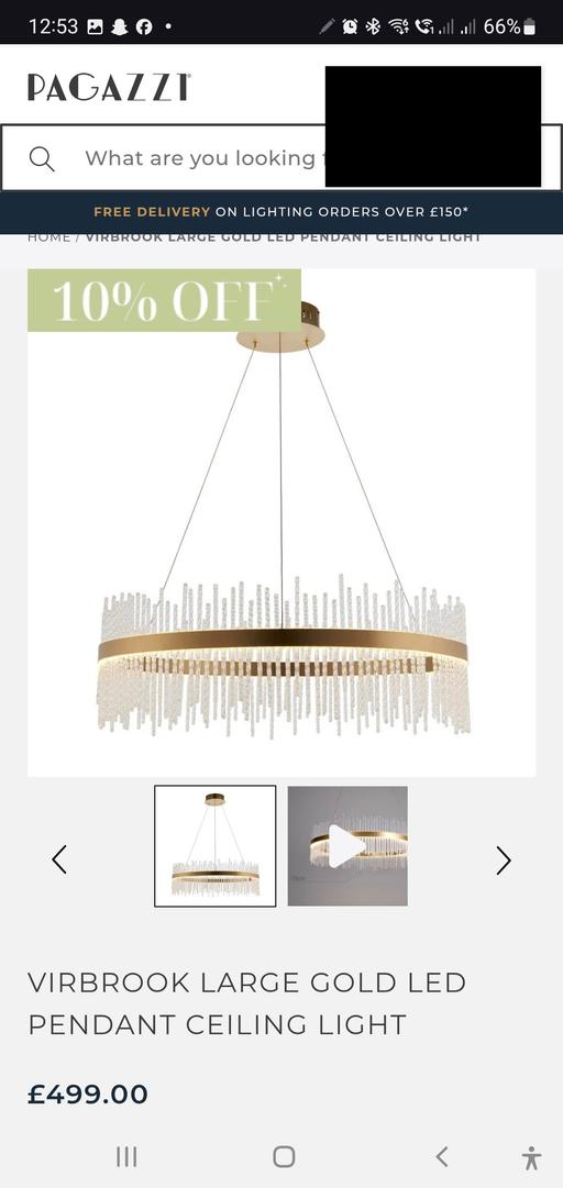 Buy & Sell Wylde Green Birmingham - Photos for ceiling light