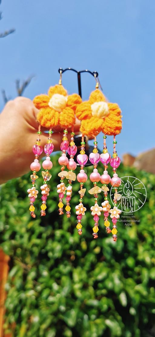 Buy & Sell Erdington Birmingham - Photos for 🌼Blooming Flowers Citrine Earrings