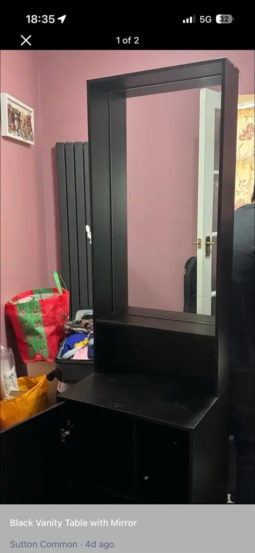 Buy & Sell Sutton Town Centre Sutton - Photos for Dressing table black