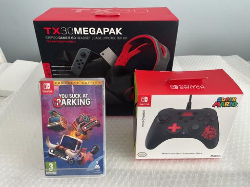 Buy & Sell - Photos for Switch Horipad Turbo - Super Mario Ctr Bundle