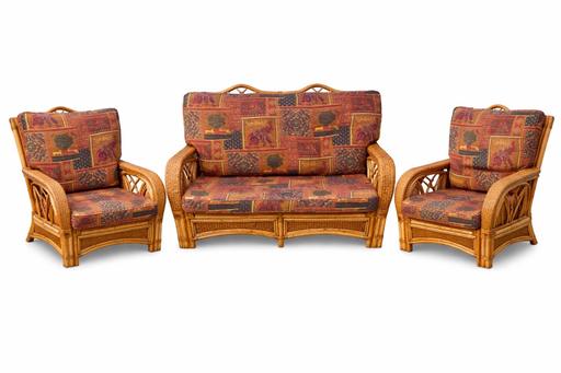 Buy & Sell Blackpool Town Centre Blackpool - Photos for Rattan Wicker sofa & 2 Armchairs