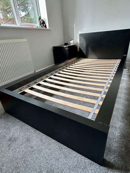 Buy & Sell Farnborough Bromley - Photos for Low Single Bed Black