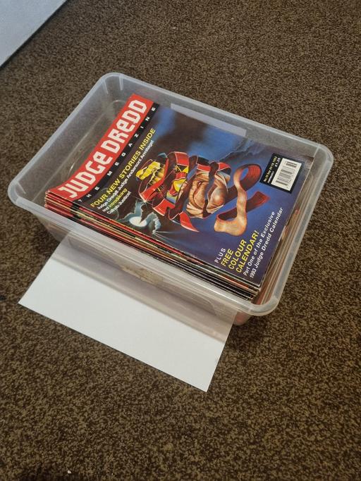 Buy & Sell Laindon Basildon - Photos for Judge Dredd Comics, Whole Box, 90s, Good Cond