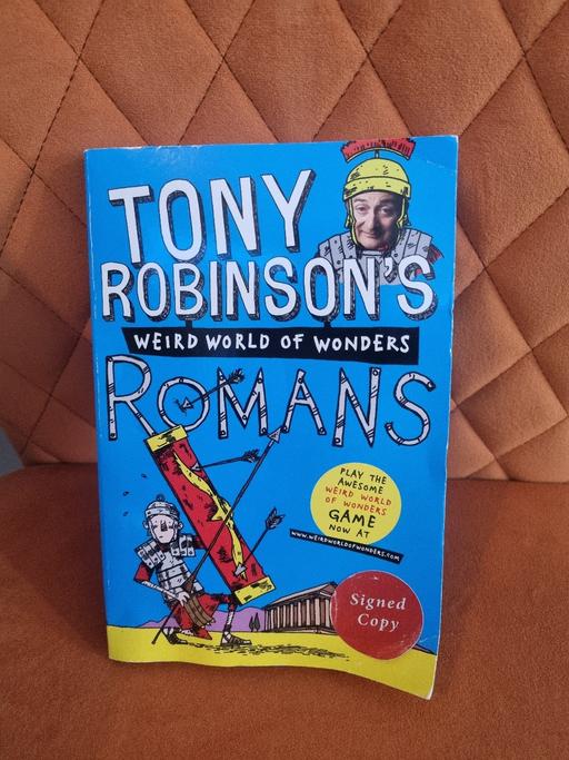 Buy & Sell Stirchley Birmingham - Photos for Tony Robinson 2012 Signed Childrens Book