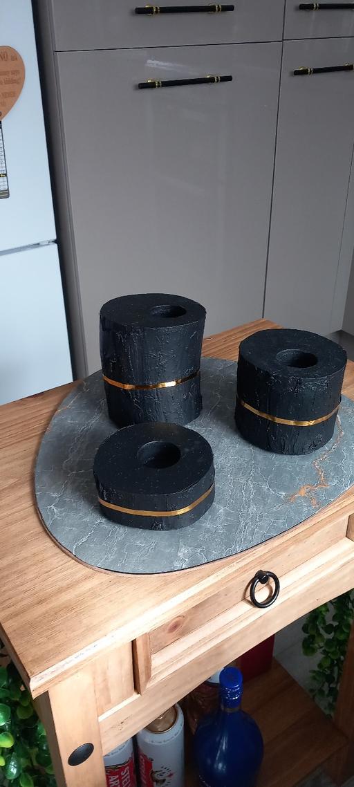 Buy & Sell Bassaleg Newport - Wales - Photos for Upcycled Wooden Log Candle Holder's X3