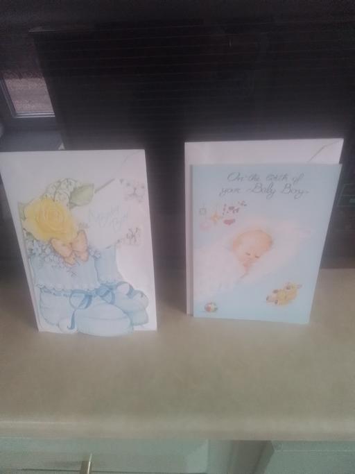 Buy & Sell Little Aston Lichfield - Photos for TWO BABY BOY CARDS