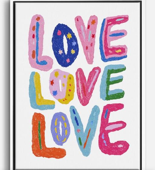 Buy & Sell Hemingford Grey Huntingdonshire - Photos for Love large 12x8 art print new unframed