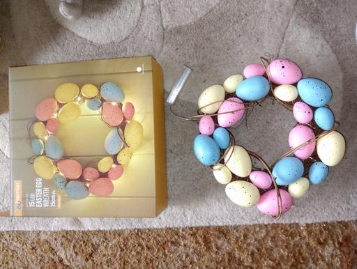 Buy & Sell Rednal Birmingham - Photos for Bnib Easter Light Up Wreath