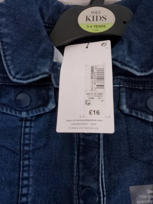 Buy & Sell Oldbury Sandwell - Photos for M&S soft denim style jacket 2/3+3/4