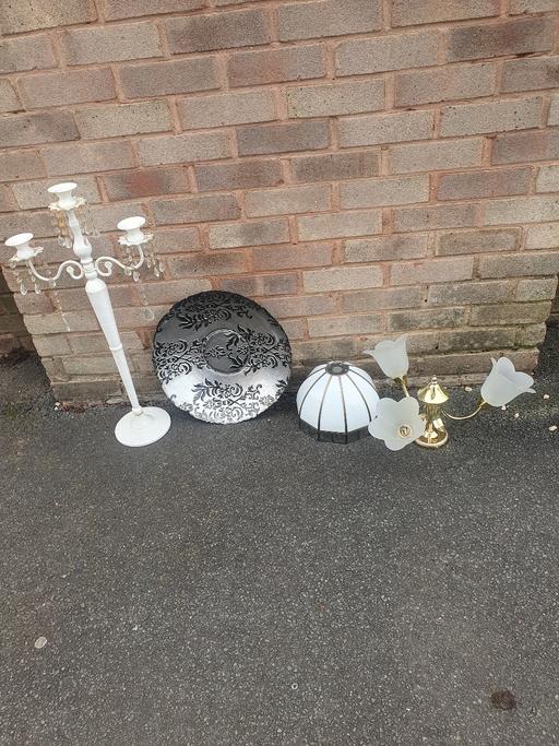 Buy & Sell Pensnett Dudley - Photos for Candle Holder, Charger, Light Shade & Gold .