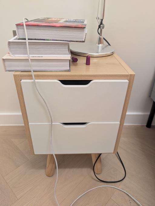 Buy & Sell Balham South West London - Photos for Bedside table 30 X 30 Cm height 38 cm