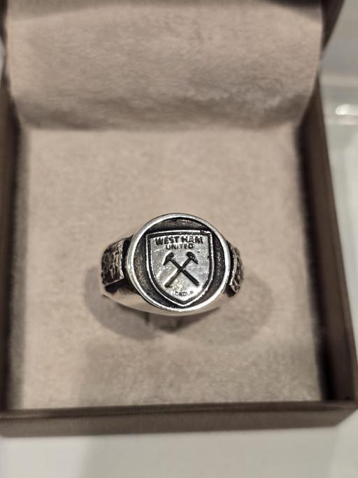 Buy & Sell Upper Walthamstow East London - Photos for West Ham silver ring
