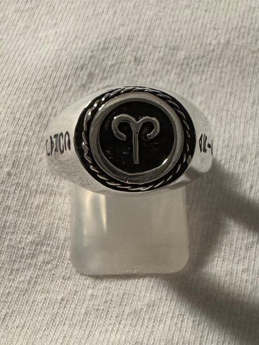 Buy & Sell Upper Walthamstow East London - Photos for Aries silver ring