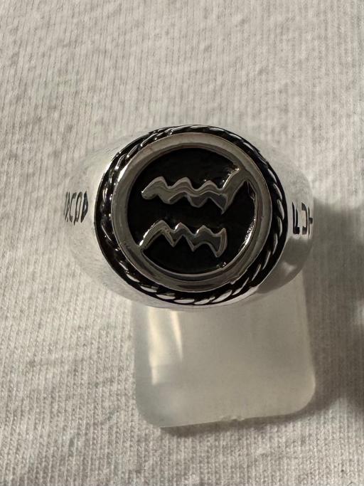 Buy & Sell Upper Walthamstow East London - Photos for Aquarius silver ring