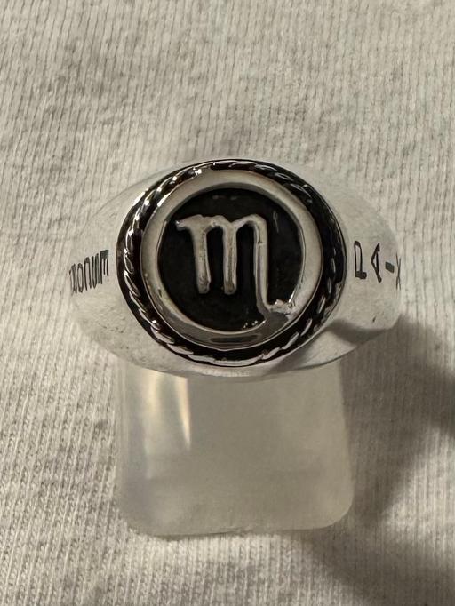 Buy & Sell Upper Walthamstow East London - Photos for Scorpio silver ring