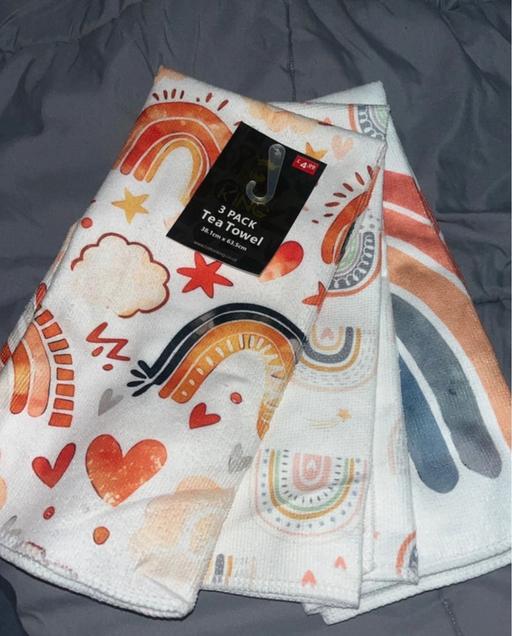 Buy & Sell Maypole Birmingham - Photos for New 3pk Tea Towel Set