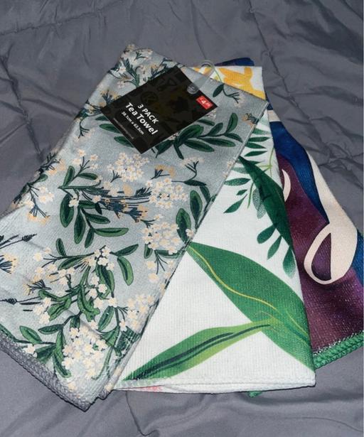 Buy & Sell Kings Heath Birmingham - Photos for New 3pk Tea Towel Set
