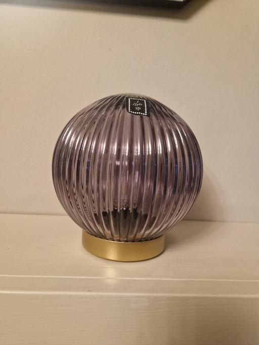 Buy & Sell Scholes Rotherham - Photos for New battery operated glass lamp